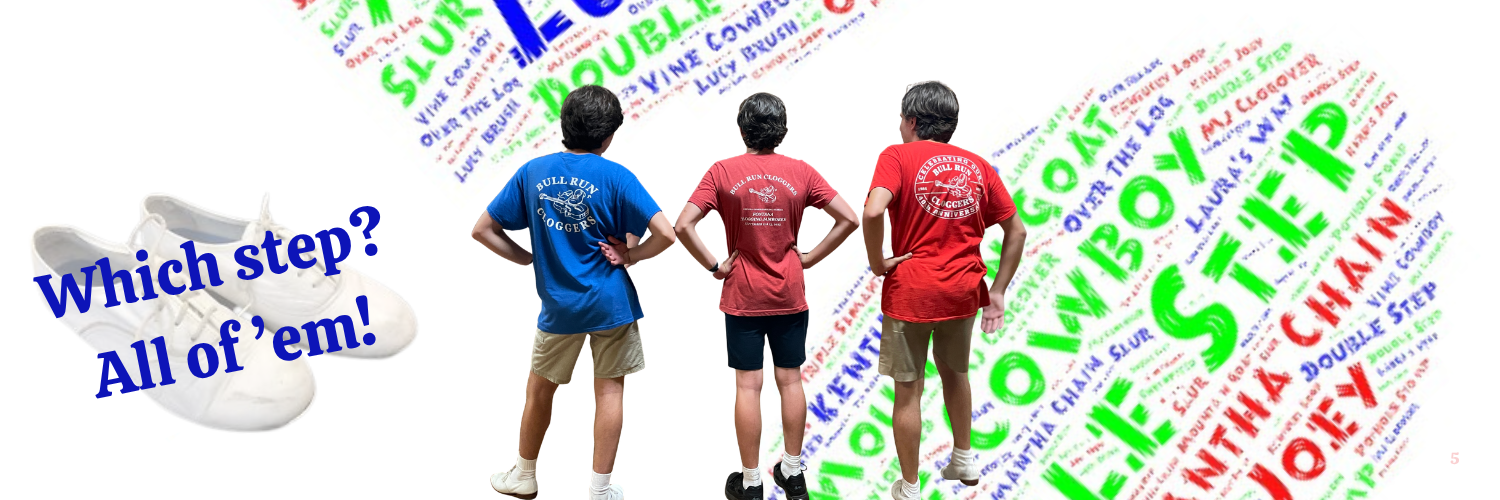 The Bull Run Cloggers Dancing