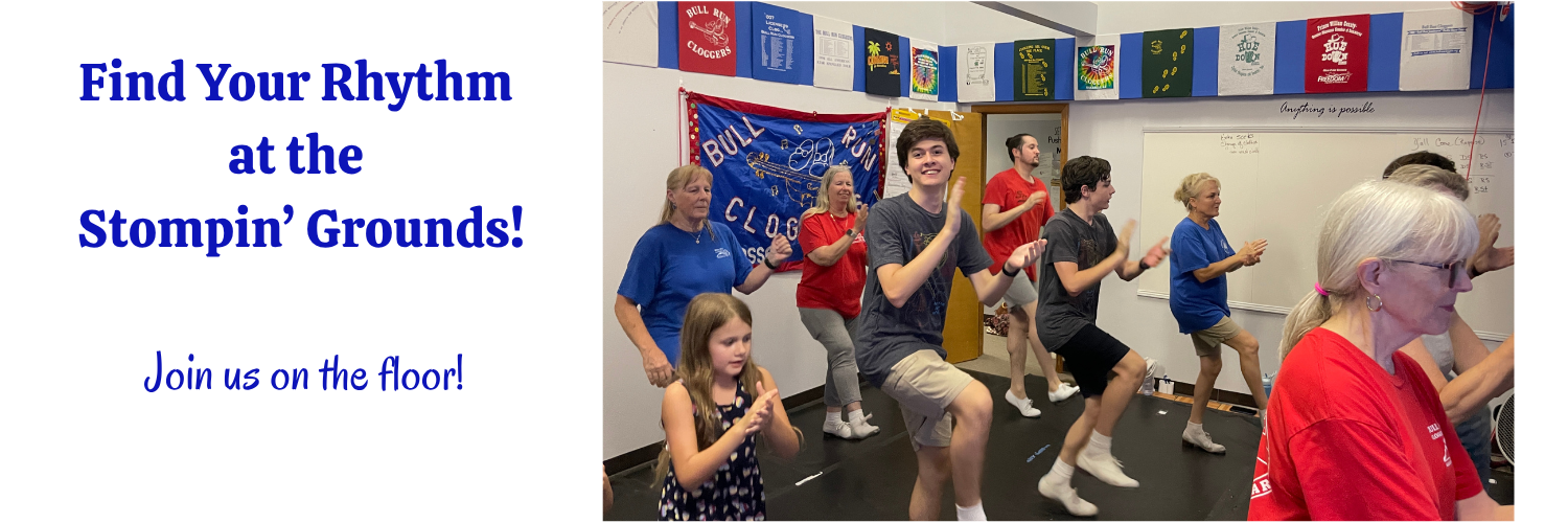 The Bull Run Cloggers Dancing